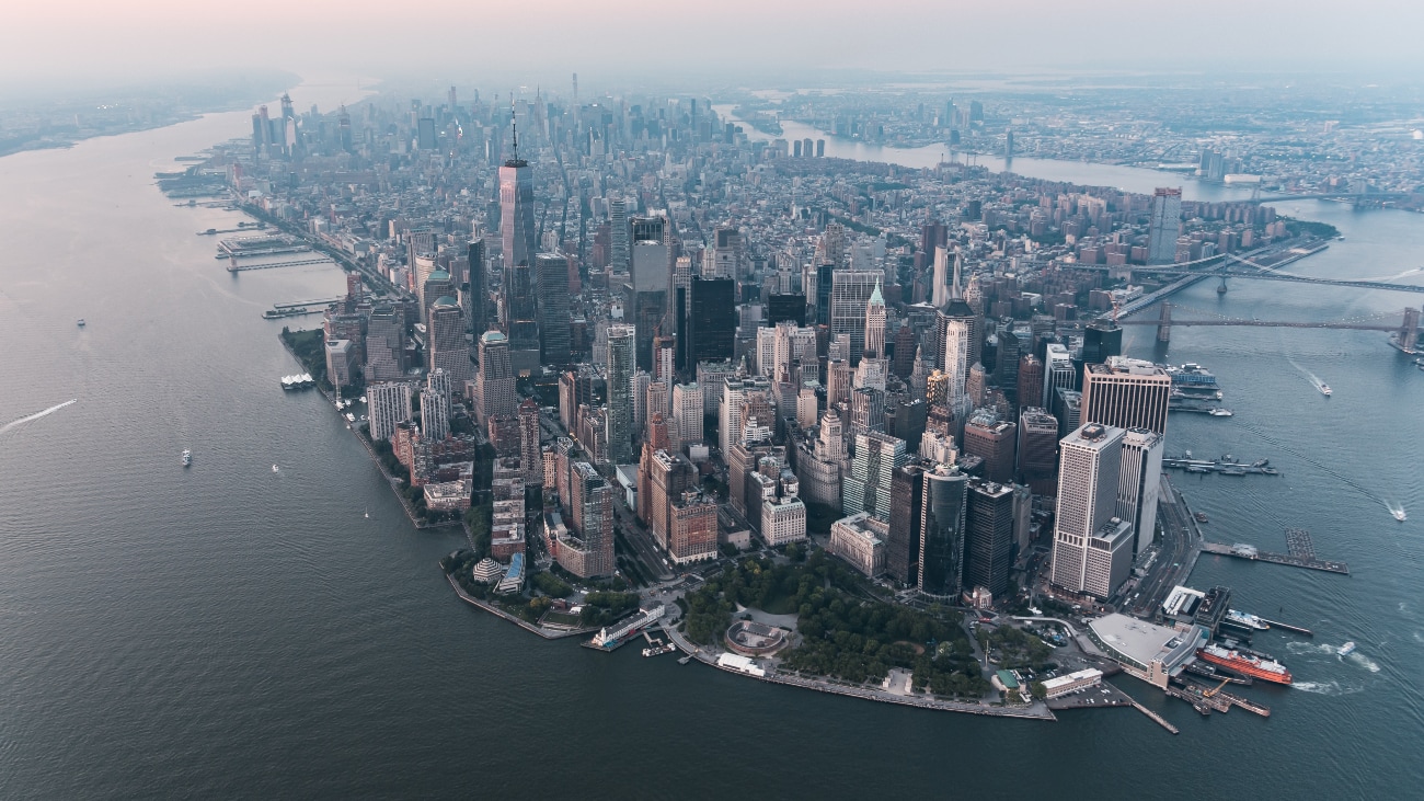 Geschenkideen New York: Helikopterflug als Geschenk für New York Reise