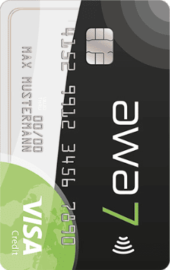 awa7 Kreditkarte: Gebührenfreie Kreditkarte für die USA
